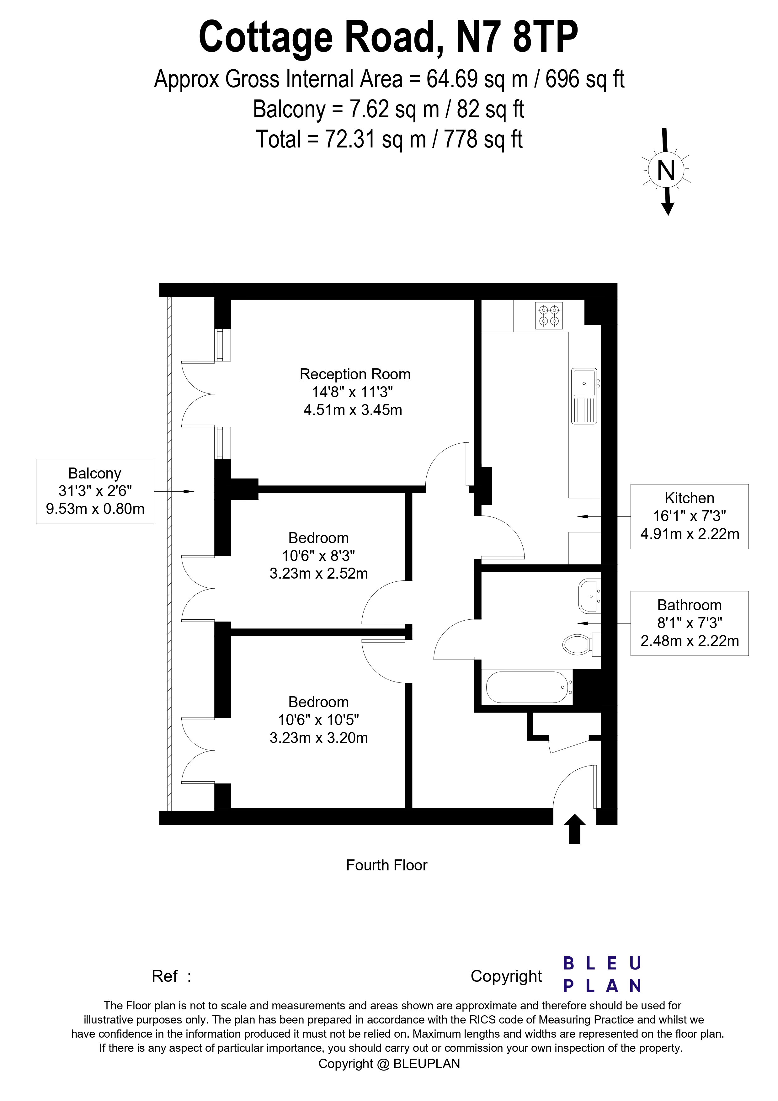 Cottage Road floorplan